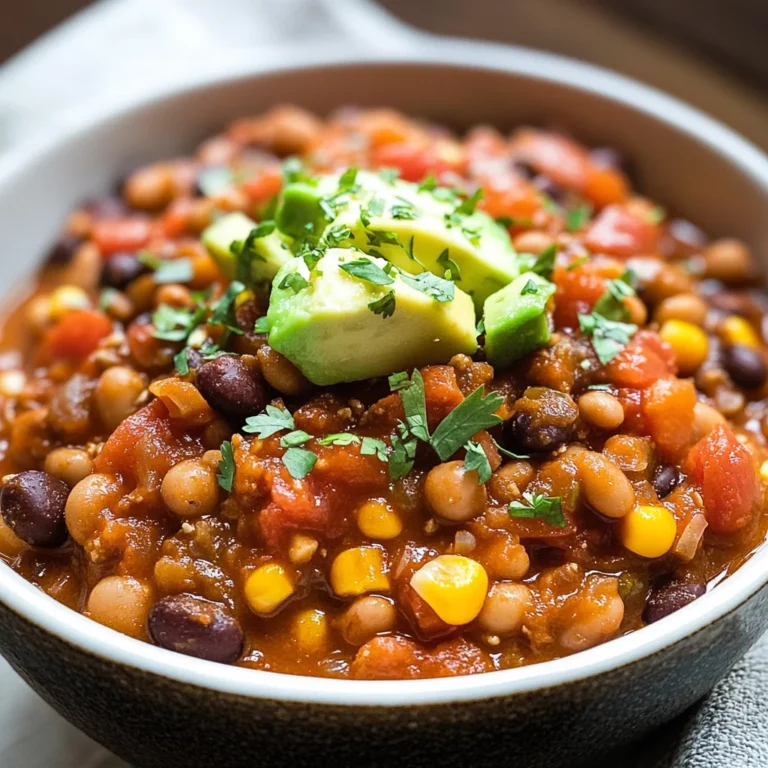 20-Minute Vegetarian Chili Recipe