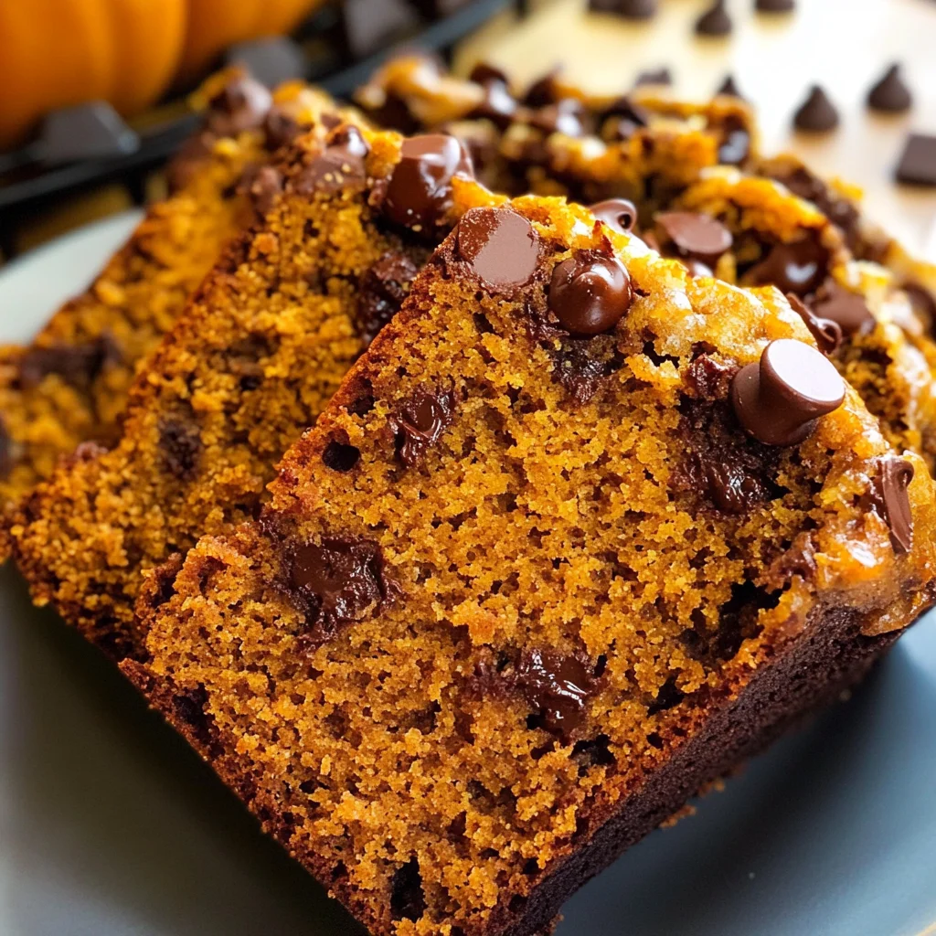 Best Chocolate Chip Pumpkin Bread