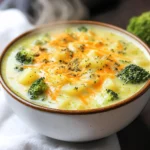 Broccoli Potato Cheese Soup Recipe