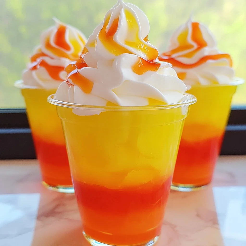 Candy Corn Jello
