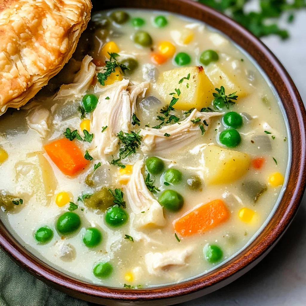 Chicken Pot Pie Soup