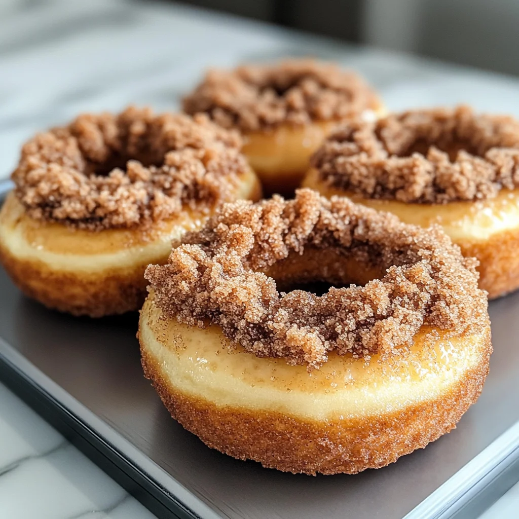 Coffee Cake Donuts