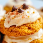Copycat Crumbl Pumpkin Cake Cookies