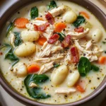 Creamy Crockpot Chicken Gnocchi Soup