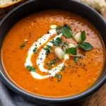 Creamy Roasted Garlic Tomato Soup