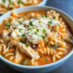 Crockpot Chicken Parmesan Soup Recipe