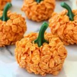 Easy Cornflake Pumpkins