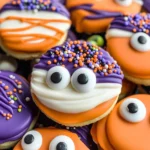 Easy Halloween Dipped Oreo Cookies Recipe