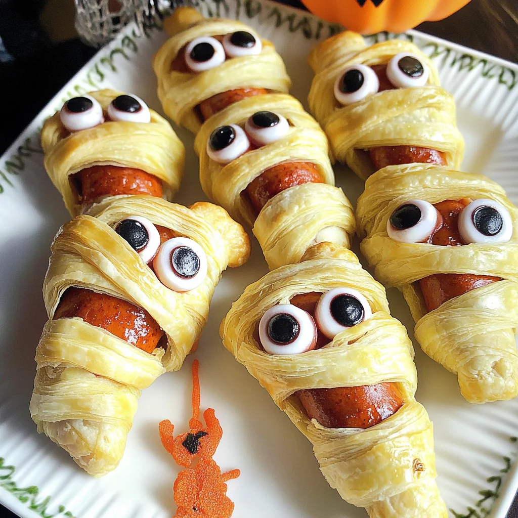Easy Mummy Hot Dogs Recipe