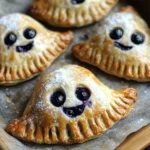 Halloween Blueberry Ghost Hand Pies