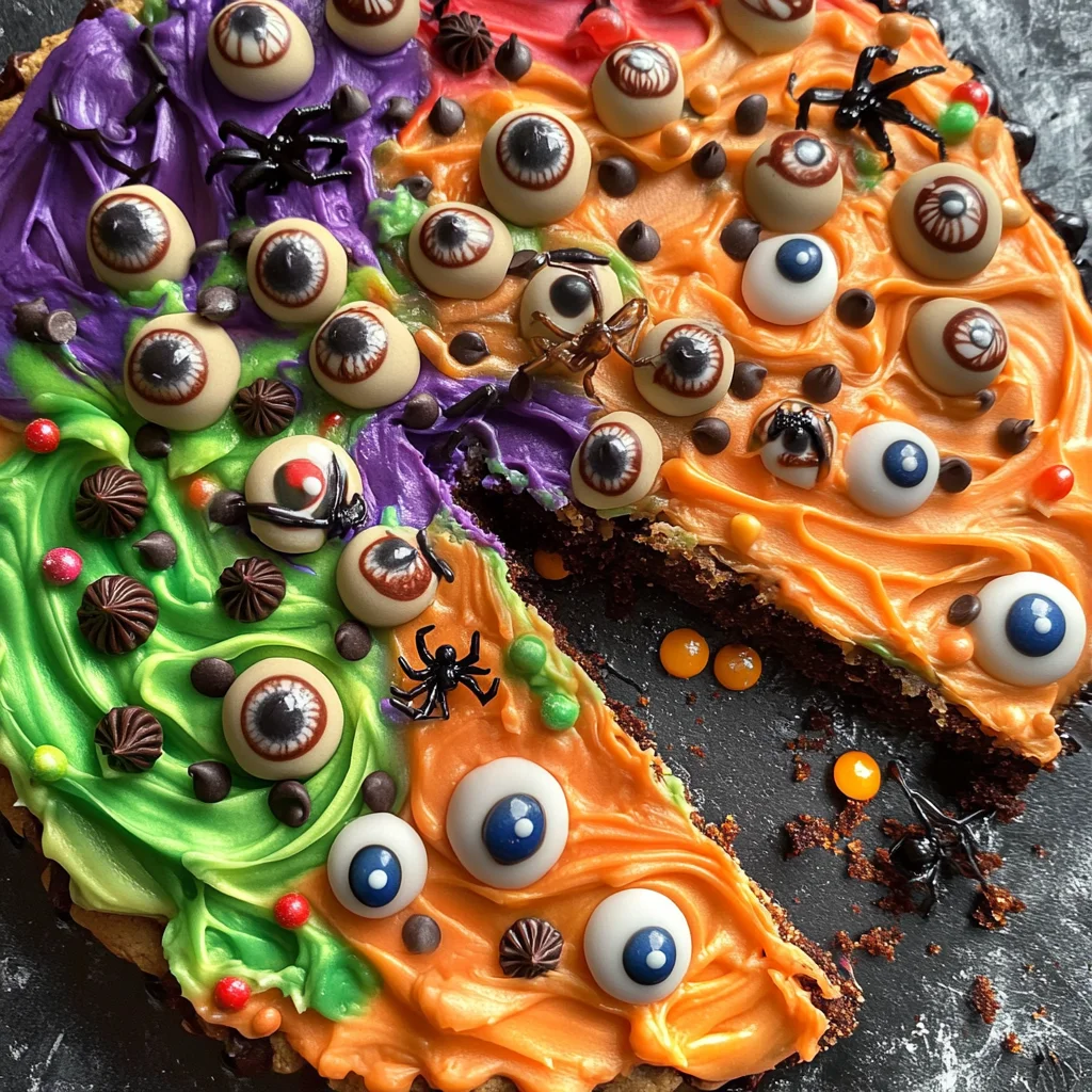 Halloween Cookie Cake