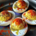 Halloween Deviled Eggs Recipe That's SUPER Spooky!