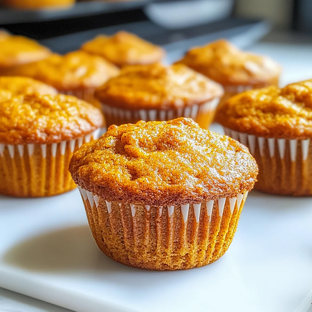 Healthy Greek Yogurt Pumpkin Muffins