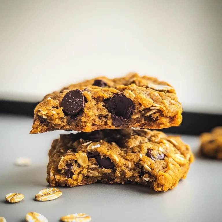 Healthy Pumpkin Oat Cookies