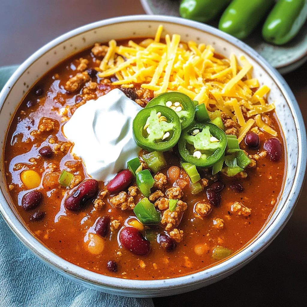 Healthy Turkey Chili