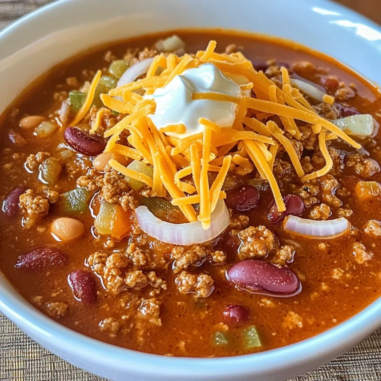 Hillbilly Chili and Cinnamon Rolls