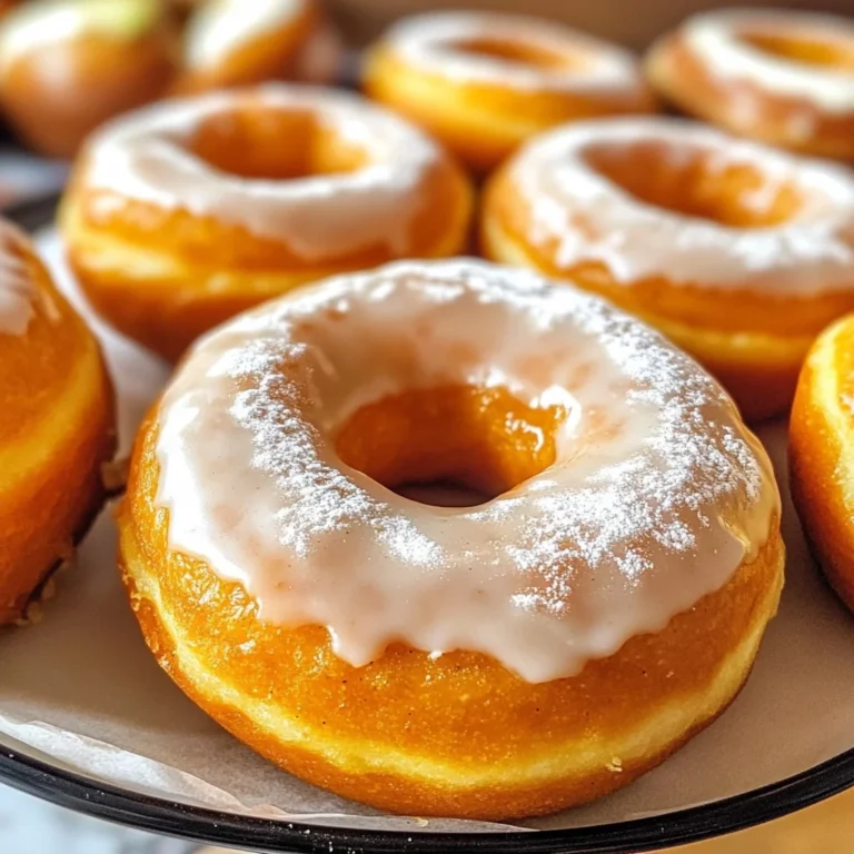Maple Glazed Pumpkin Donuts