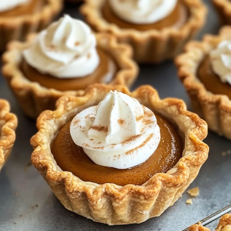 Mini Pumpkin Pies