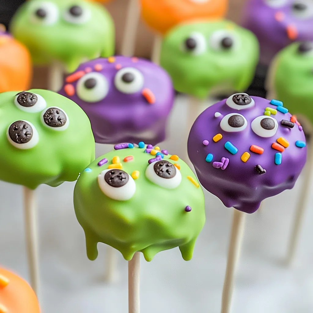 Monster Oreo Pops