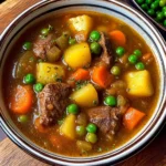 My Mom's Old-Fashioned Vegetable Beef Soup