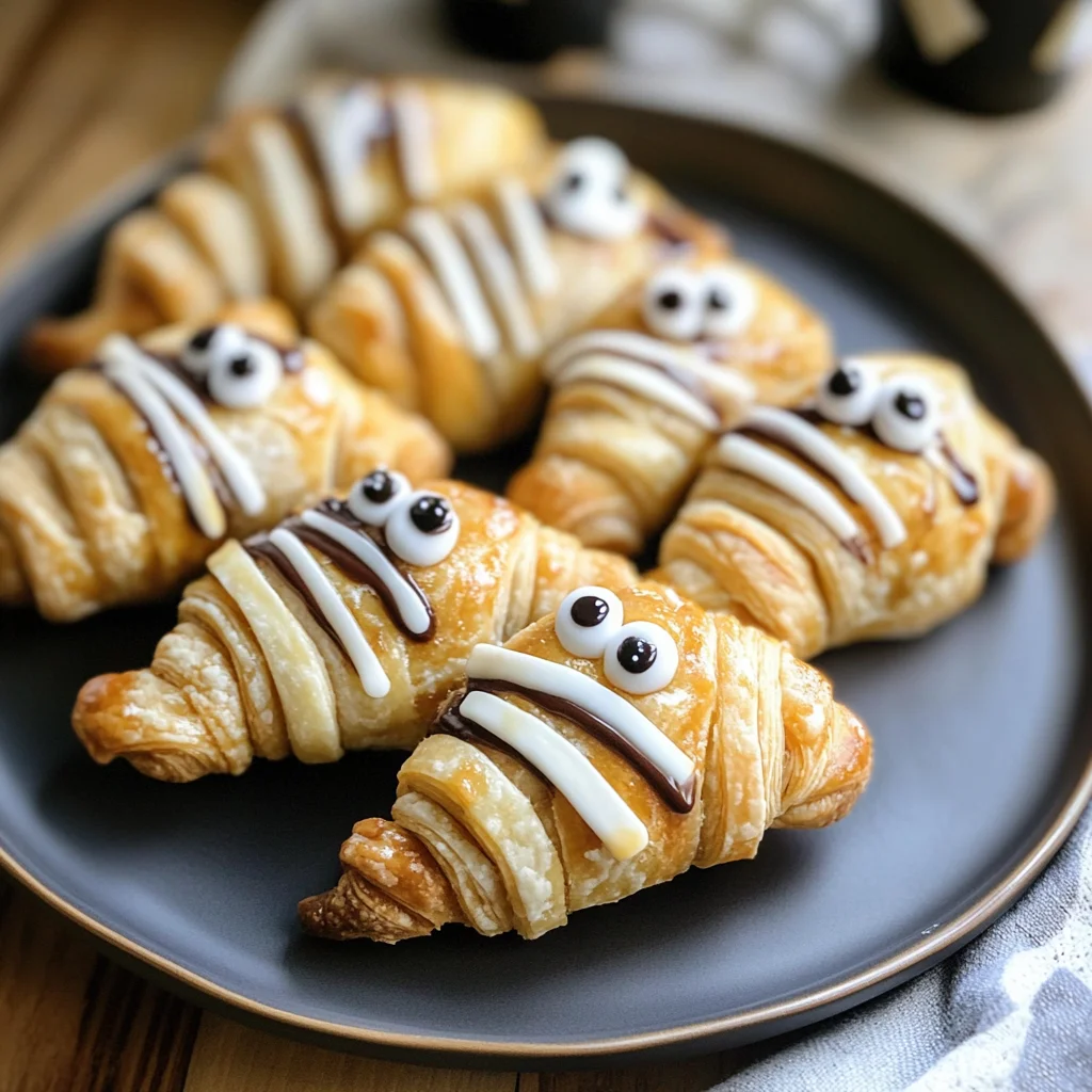 Nutella Banana Mummy Rolls