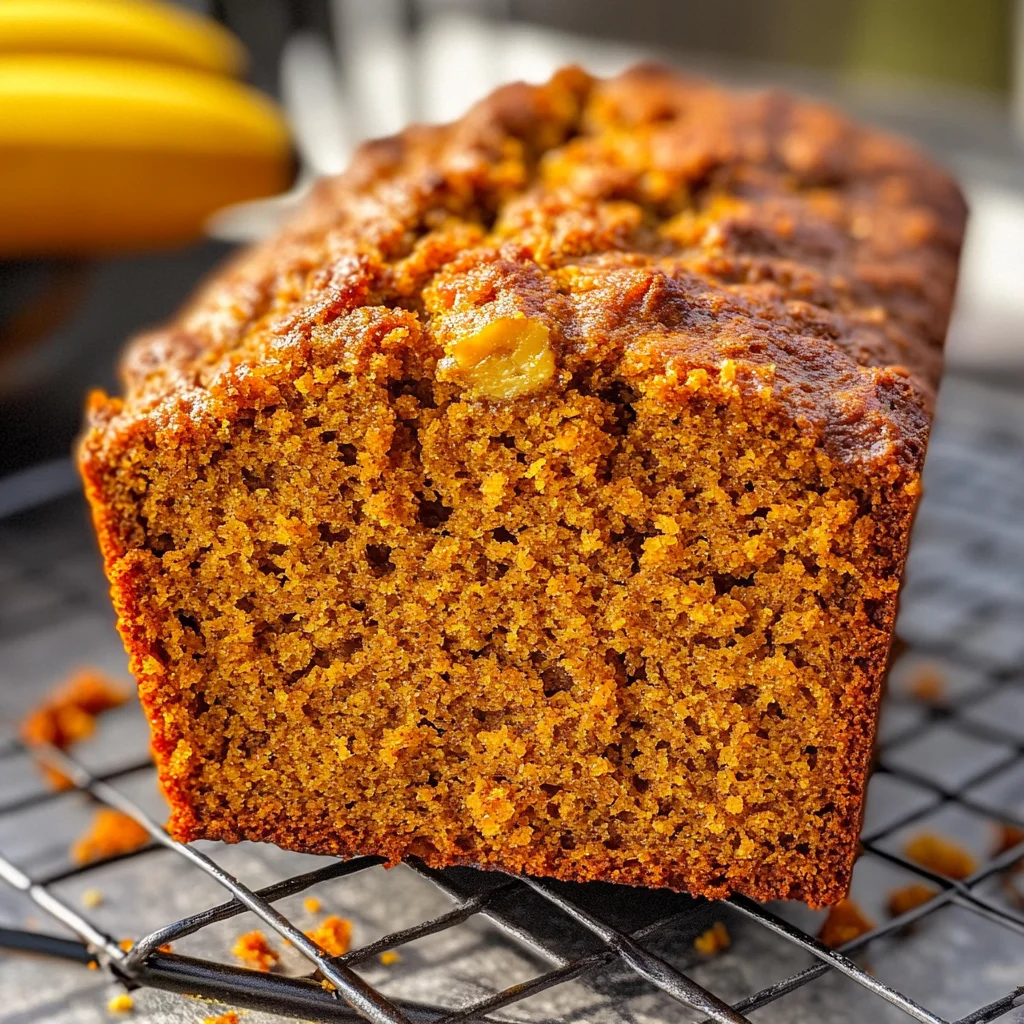 Pumpkin Banana Bread Recipe