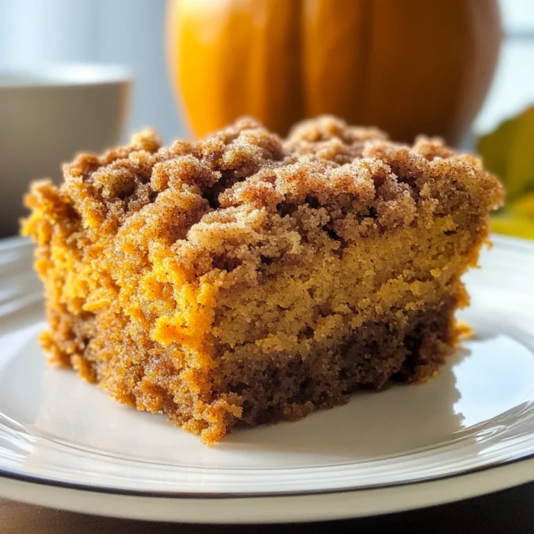Pumpkin Coffee Cake