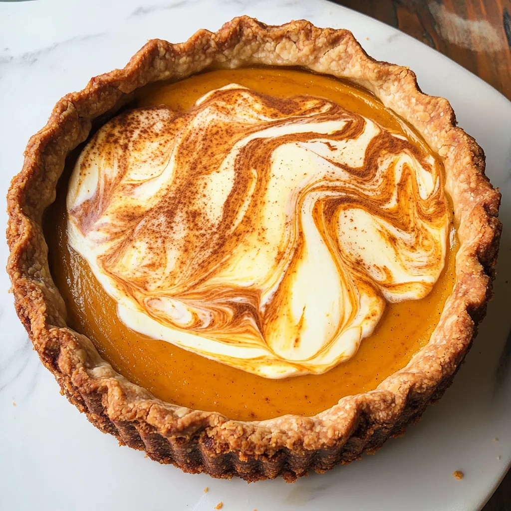 Pumpkin Mascarpone Pie