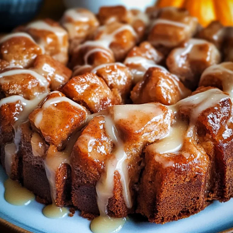 Pumpkin Spice Monkey Bread Recipe