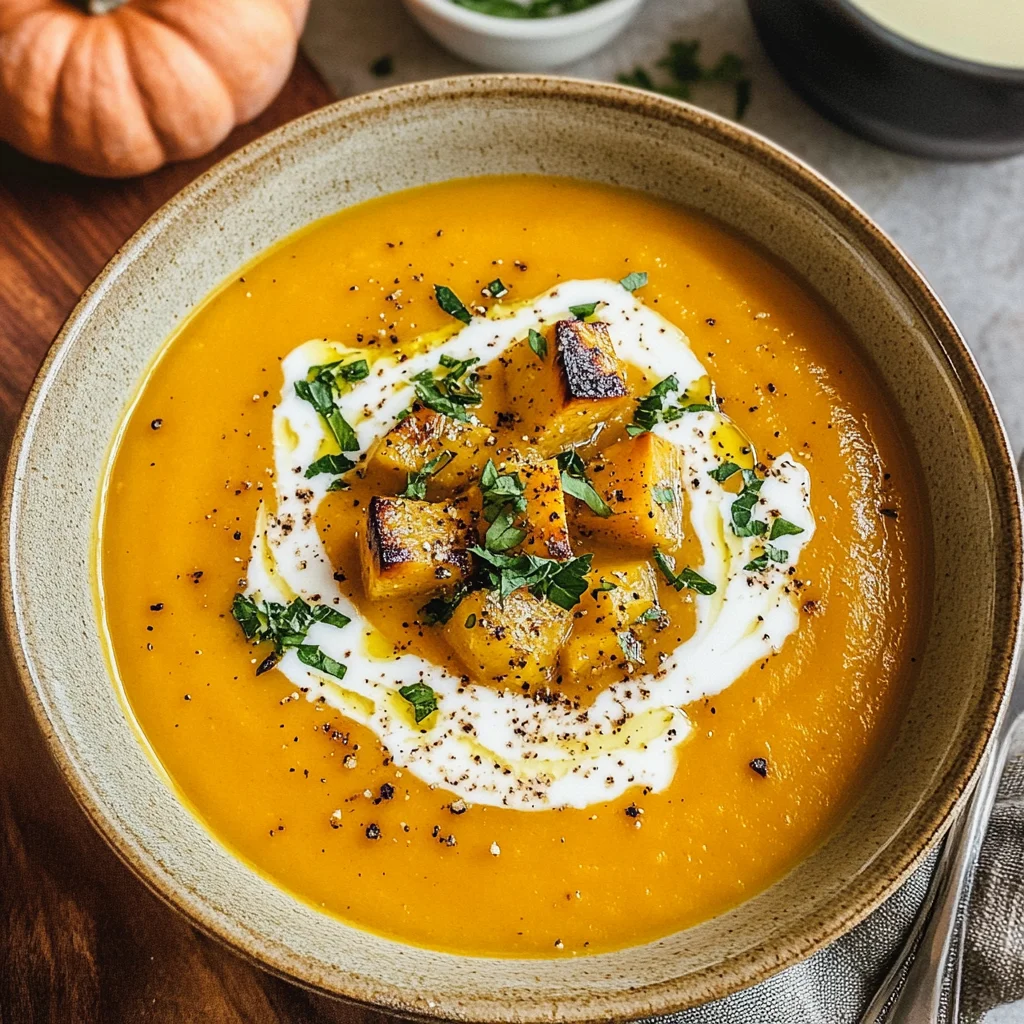 Roasted Pumpkin Soup
