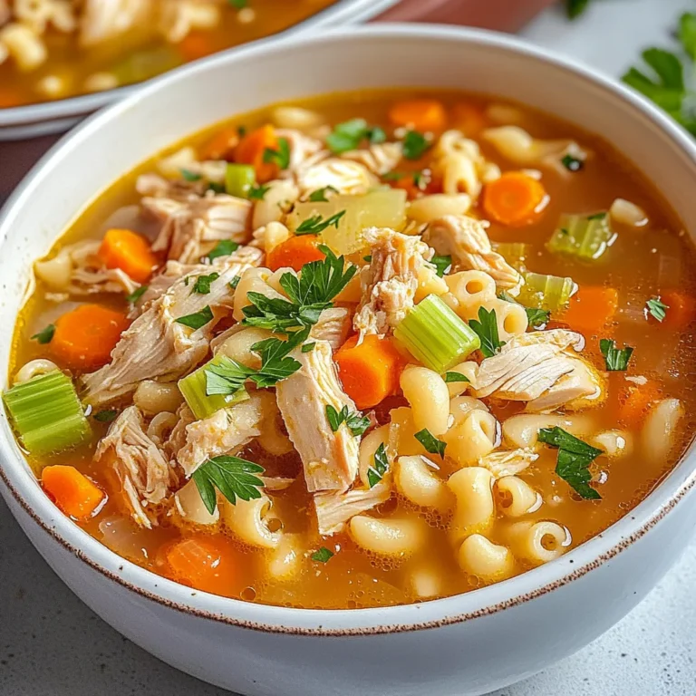 Sicilian Chicken Soup