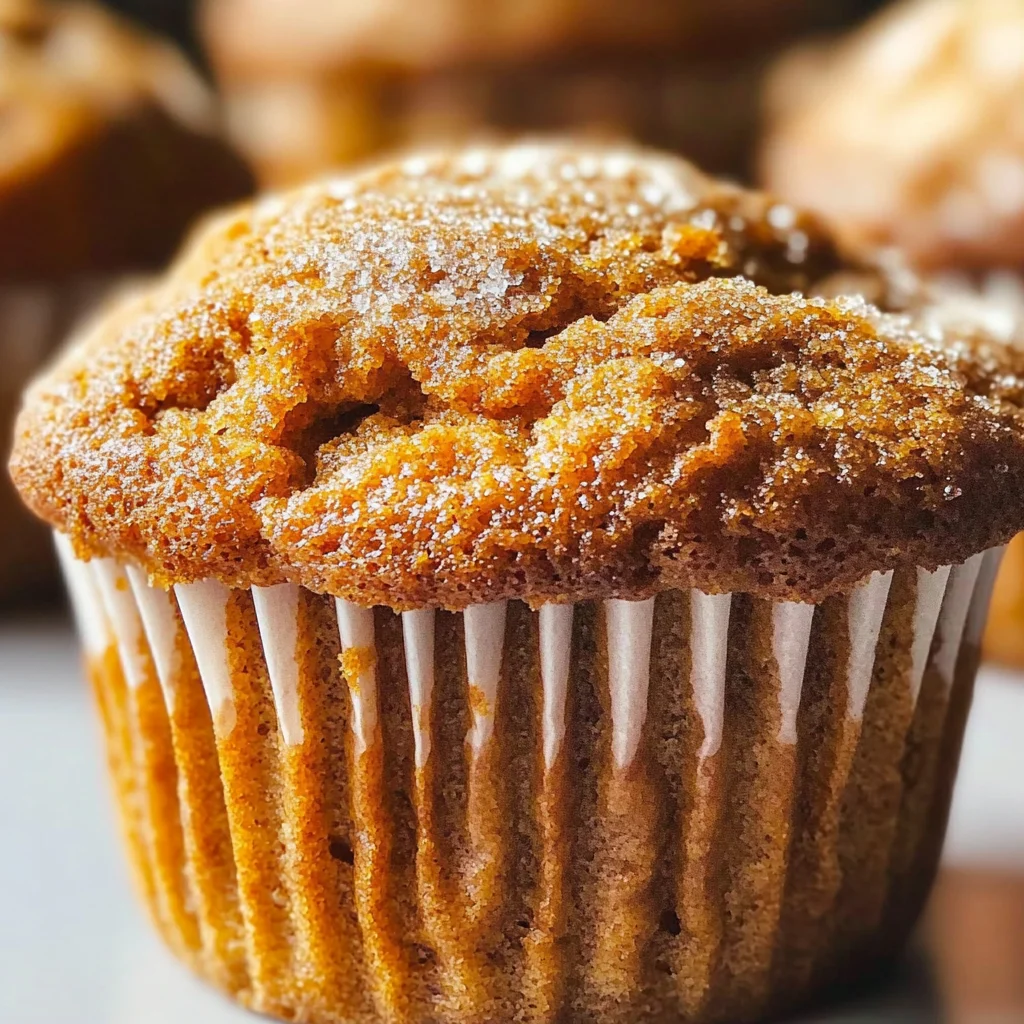 Spice Cake Pumpkin Muffins