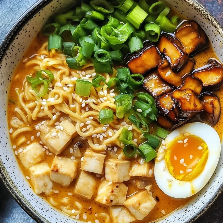Spicy Coconut Curry Ramen