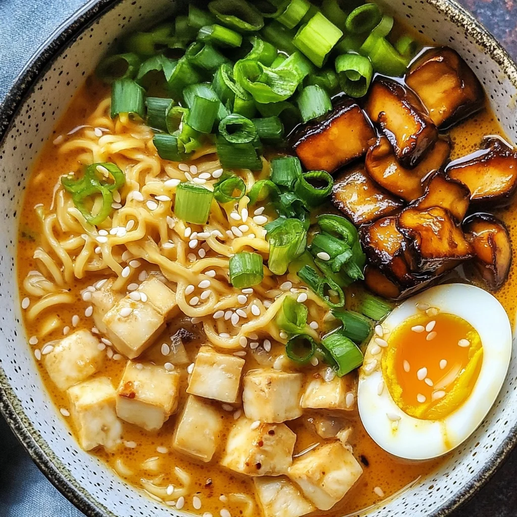 Spicy Coconut Curry Ramen
