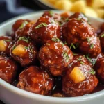 Sweet chili Meatballs Crockpot Recipe