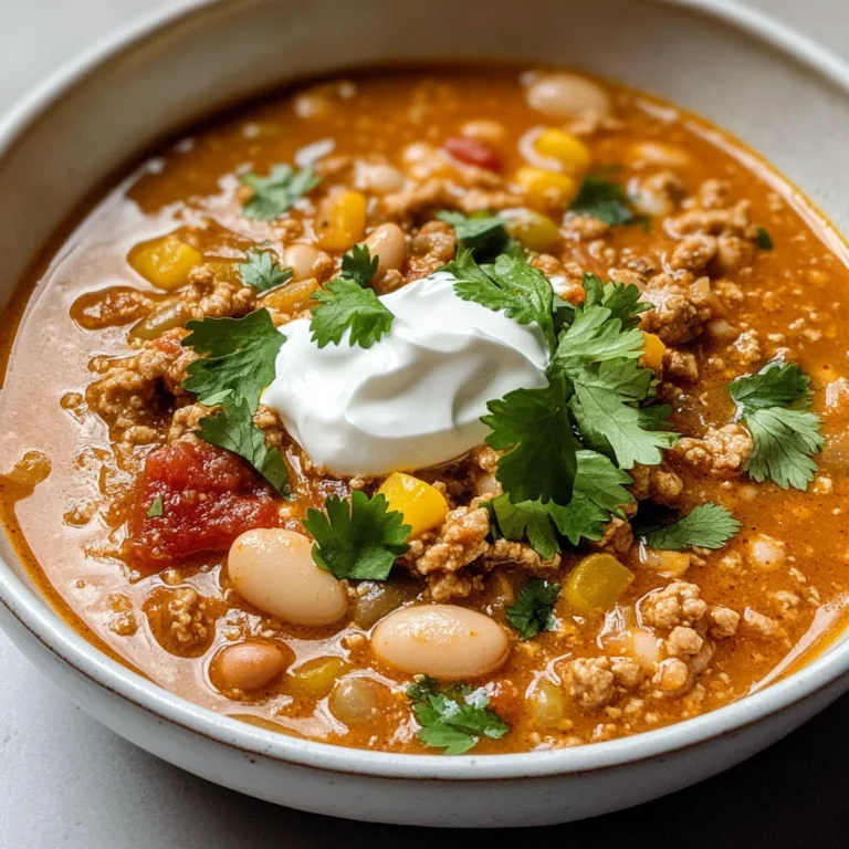 Turkey White Bean Chili