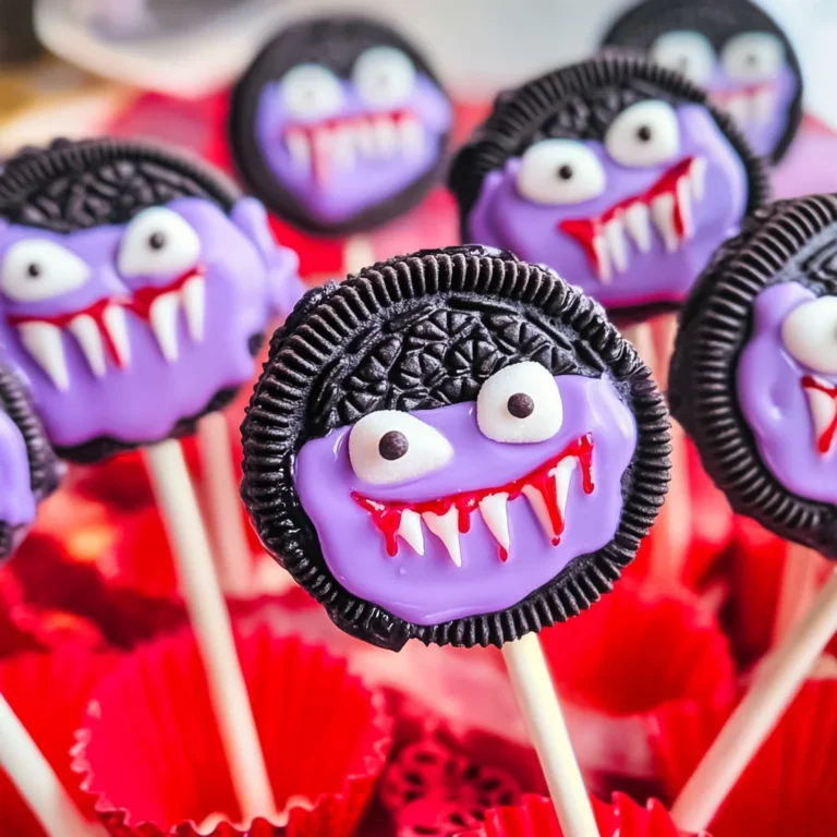 Vampire Oreo Pops