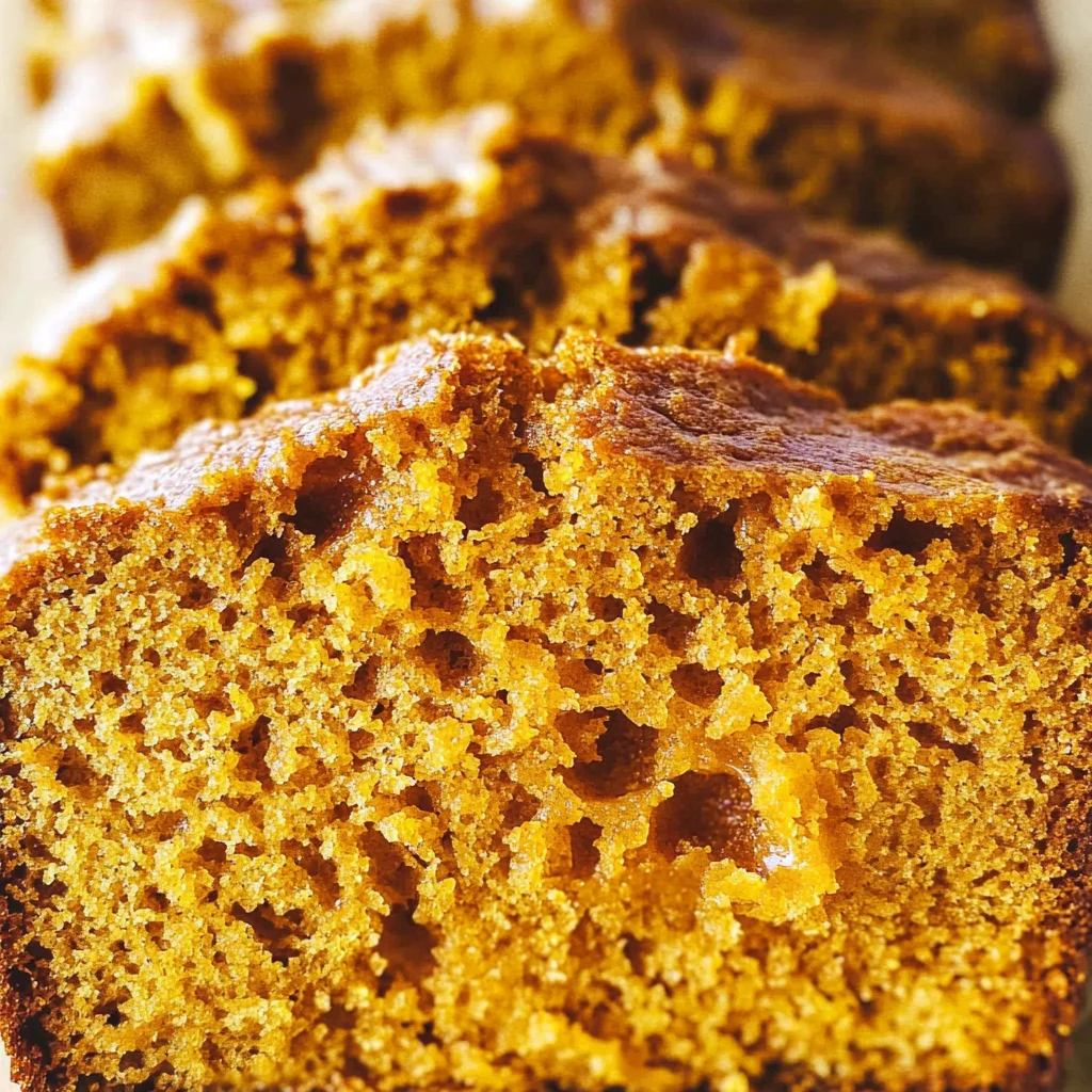Vanilla Pudding Pumpkin Bread