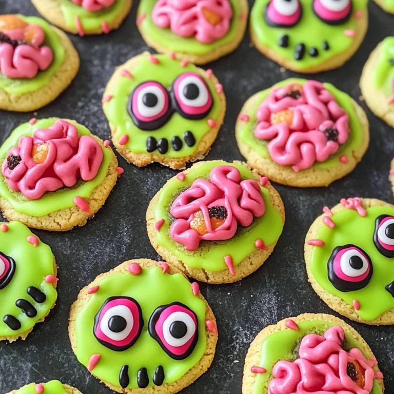 mini zombie cookies