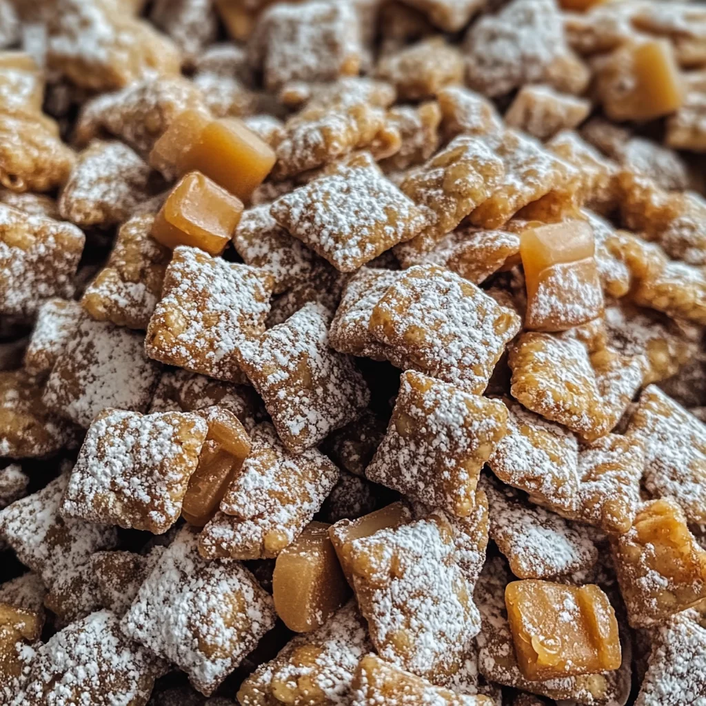 Caramel Apple Puppy Chow
