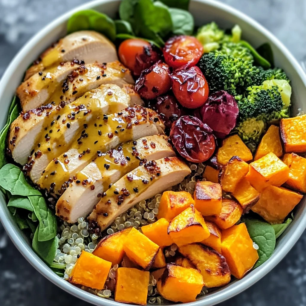 Chicken & Sweet Potato Buddha Bowl