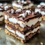 Chocolate Marshmallow Cookie Bars