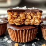 Chocolate Peanut Butter Rice Krispie Cups
