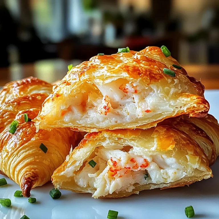 Crab Crescent Bites