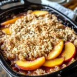Easy Peach Crisp Recipe (Crispy & Juicy)