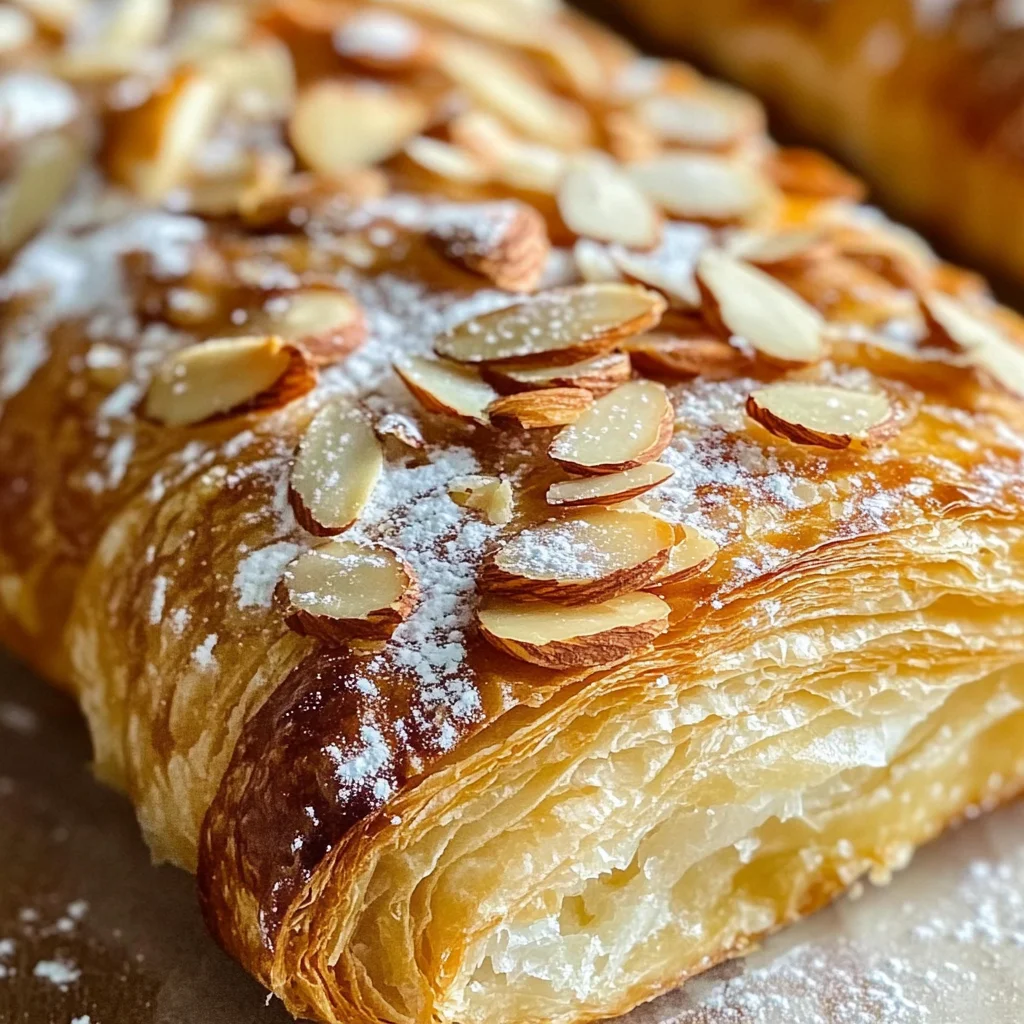 Flaky Sweet Almond Pastry