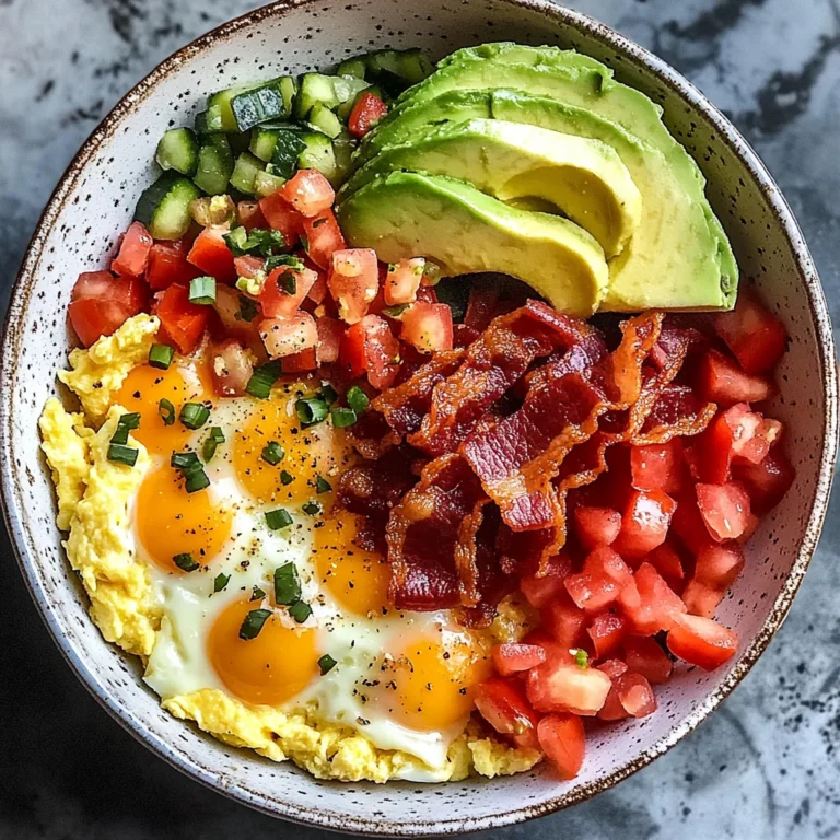 High Protein Breakfast Bowls