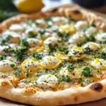 Lemon Pizza with Fresh Herbs