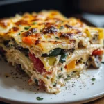 Loaded Veggie White Lasagna