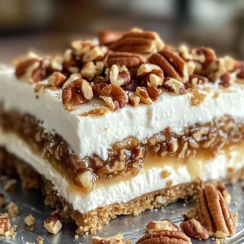Pecan Pie Lasagna – A No-Bake Dream Dessert